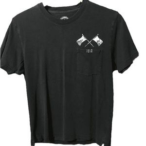 Brooks Brothers 346 graphic pocket short sleeve t-shirt size small